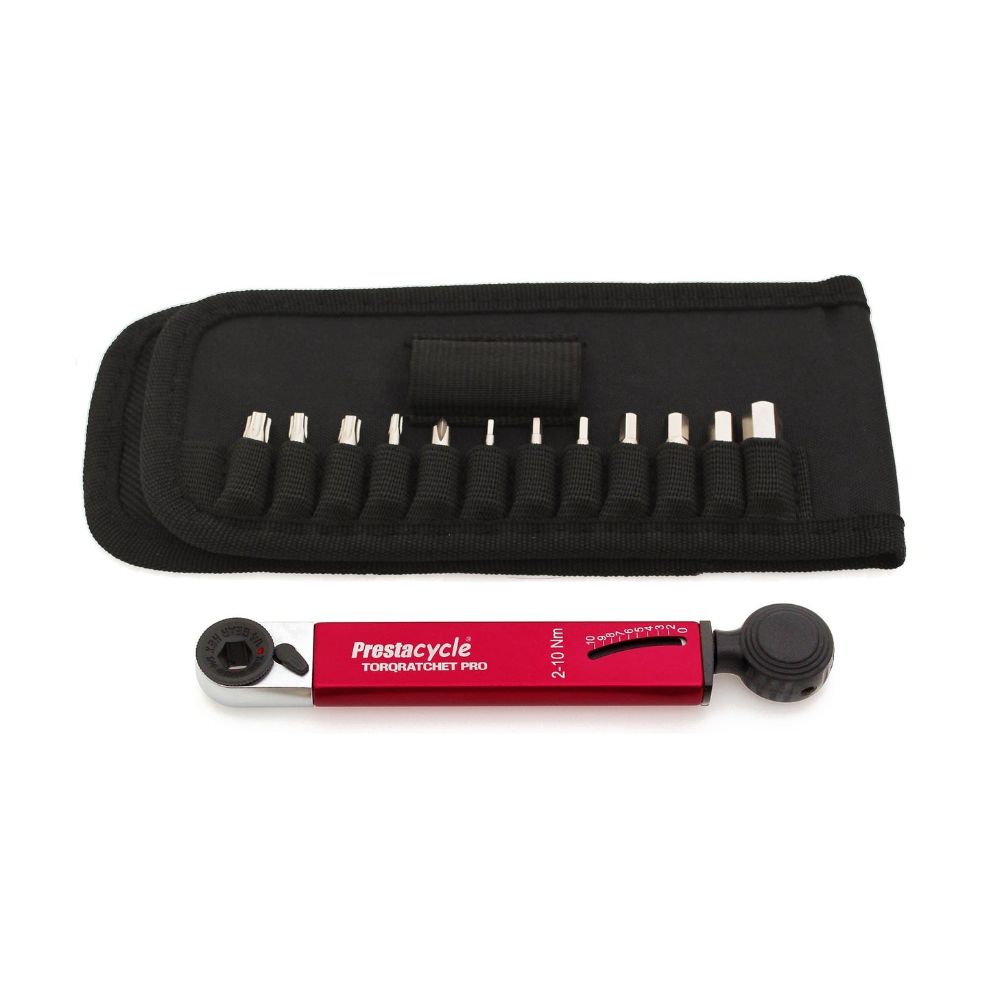 Prestacycle TorqRatchet PRO Wallet - Pro Pocket Multi-tool and 2~10Nm Torque Ratchet